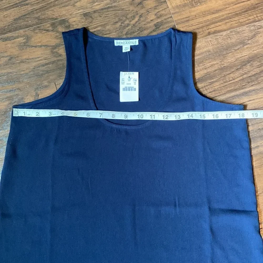 NWT - J. Crew Navy Blue Tank - Size XS
